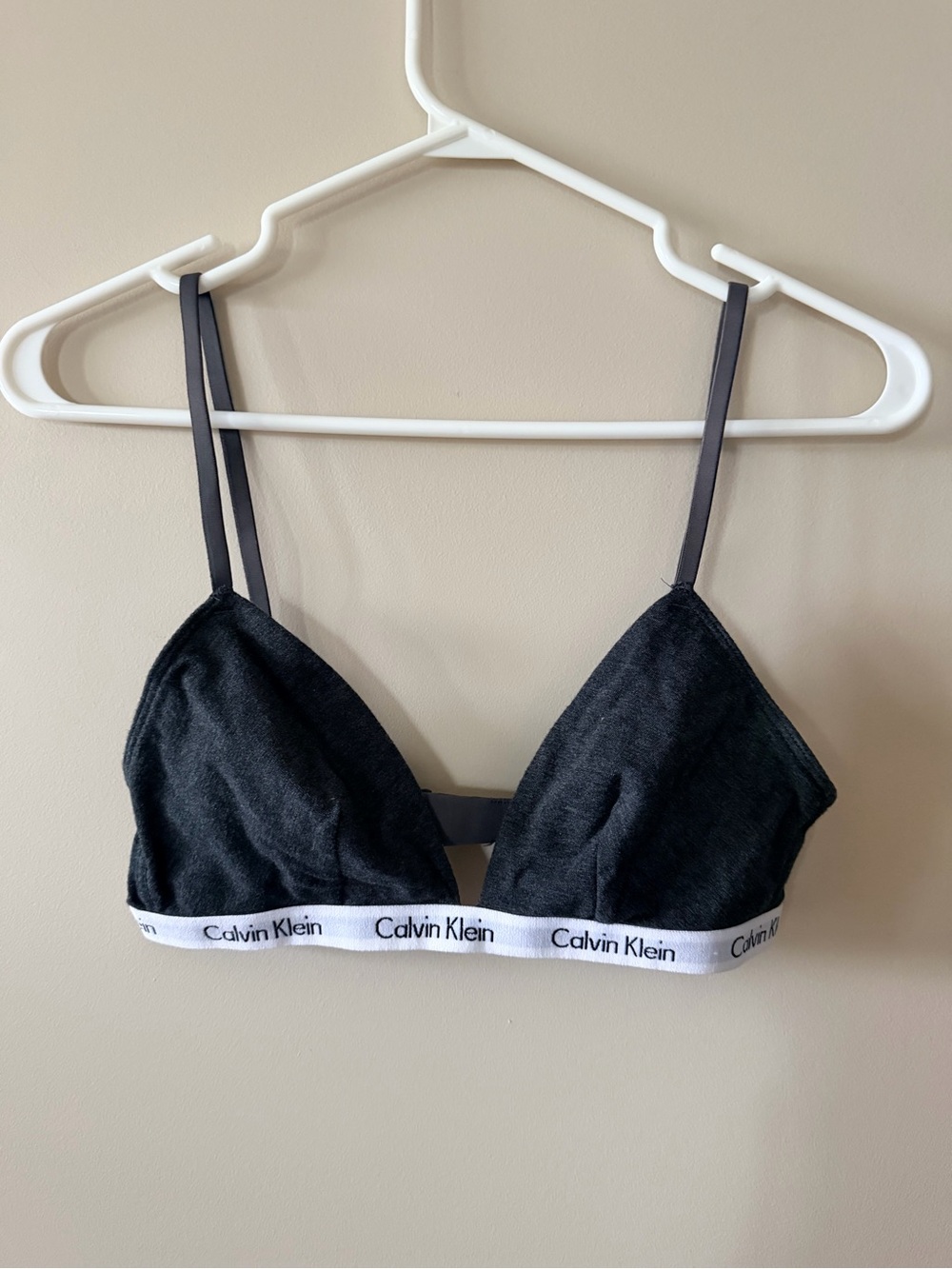 Calvin Klein - Women’s Dark Grey Triangle Bralette